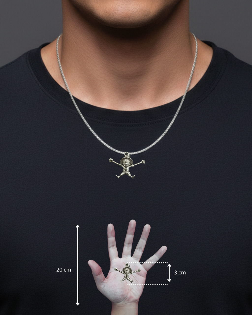 Monkey D. Luffy Charm - Colección One Piece