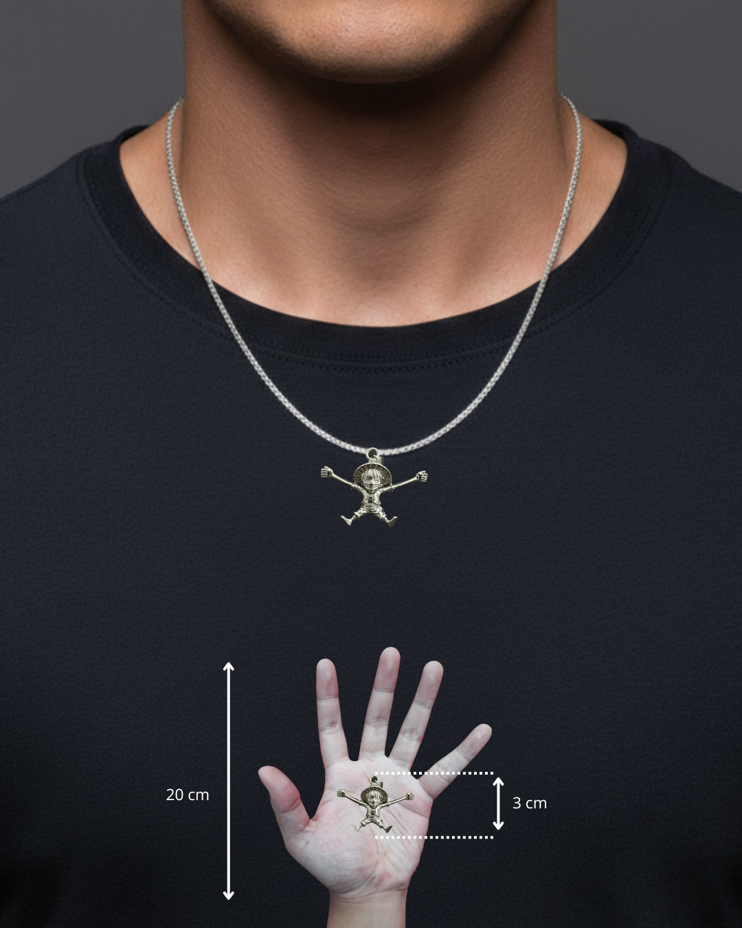 Monkey D. Luffy Charm - Colección One Piece