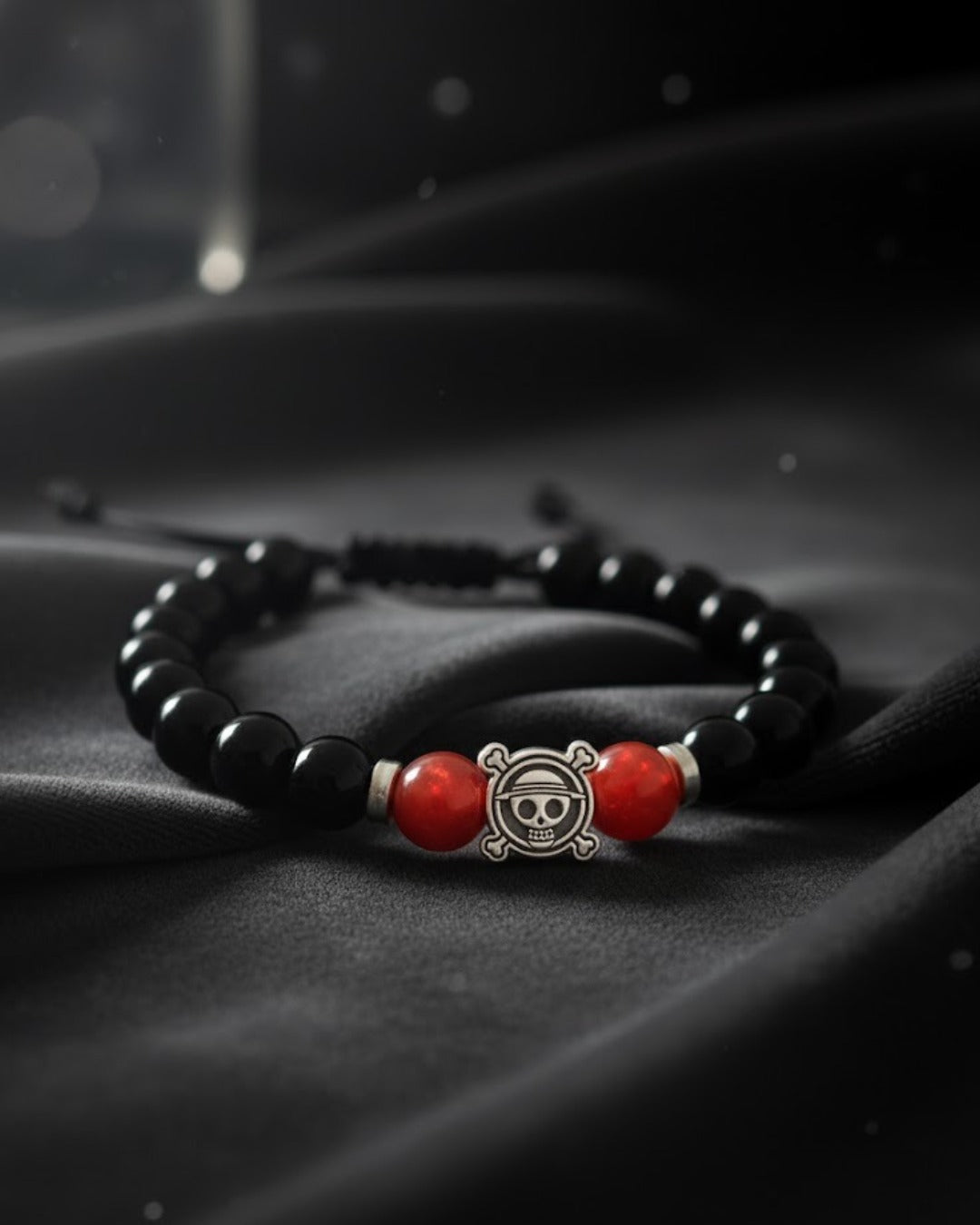 Pulsera Jolly Roger - Colección One Piece