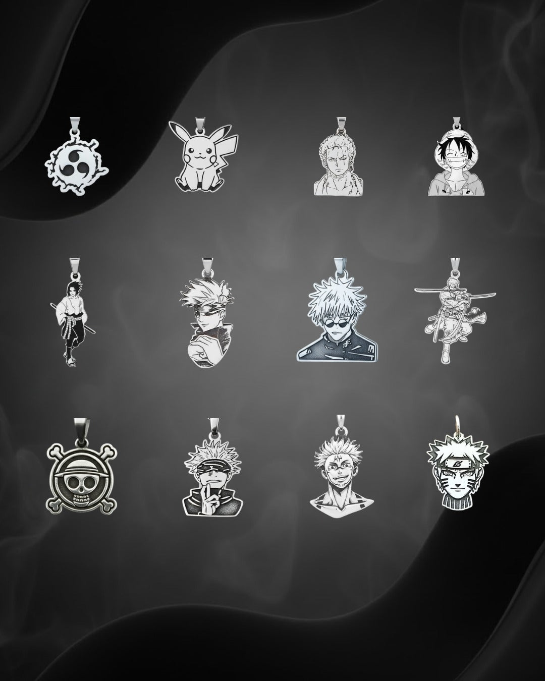 Dije de anime Plata 925